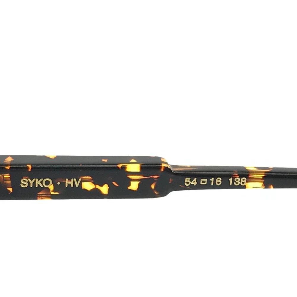Etnia Barcelona Eyeglasses Frames SYKO HV Havana Aviator Full Rim 54-16-138